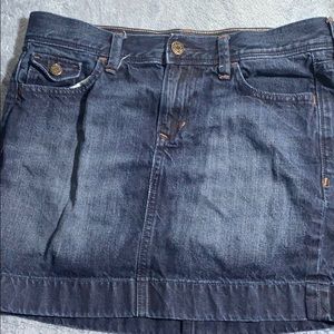 Denim Dark Blue Skirt